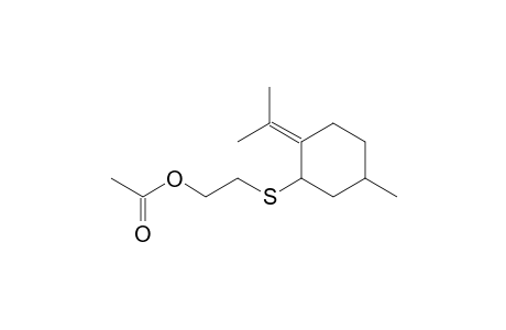 4-(1'-Methylethylidene)-3-[(2'-acetoxyethyl)mercapto]-1-methylcyclohexane