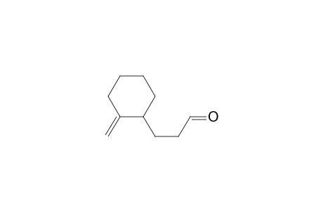 Cyclohexanepropanal, 2-methylene-