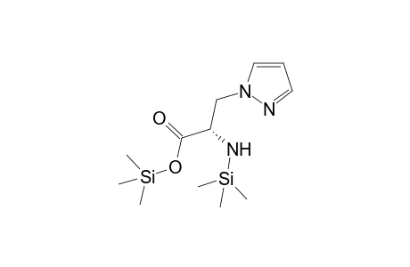 3-(1-pyrazolyl)-L-alanine, 2TMS