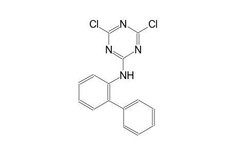 N-[1,1'-biphenyl]-2-yl-4,6-dichloro-1,3,5-triazin-2-amine