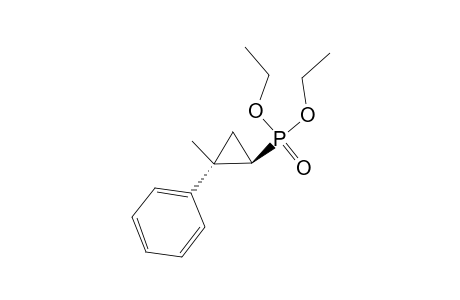 DIETHYL-(1R,2S)-2-METHYL-2-PHENYLCYCLOPROPYLPHOSPHONATE;TRANS-ISOMER