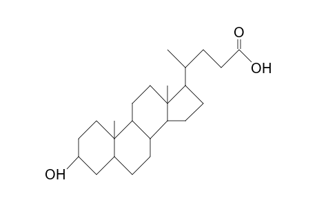 5.beta.-Cholanic acid, 3-hydroxy-, (3.alpha.,5.beta.)