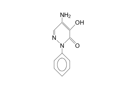 5-Amino-4-hydroxy-2-phenyl-3(2H)-pyridazinone