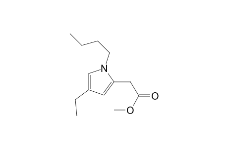 2-(1-Butyl-4-ethyl-1H-pyrrol-2-yl)acetic acid methyl ester