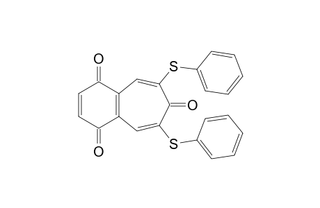 6,8-bis(phenylsulfanyl)benzo[7]annulene-1,4,7-trione