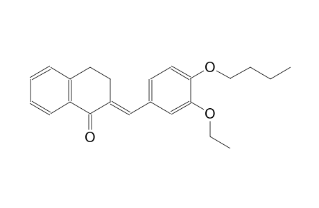 (2E)-2-(4-butoxy-3-ethoxybenzylidene)-3,4-dihydro-1(2H)-naphthalenone