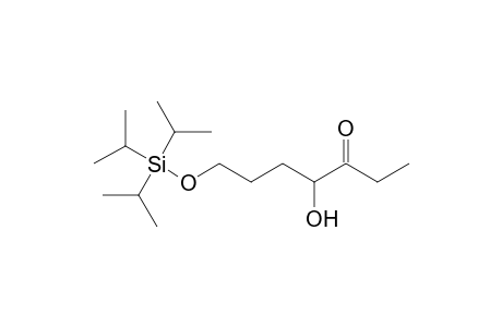 4-Hydroxy-7-tri(propan-2-yl)silyloxy-3-heptanone