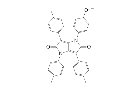1-(4-Methoxyphenyl)-3,4,6-tri(p-tolyl)pyrrolo[3,2-b]pyrrole-2,5-dione