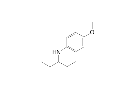 4-Methoxy-N-(3-pentyl)aniline