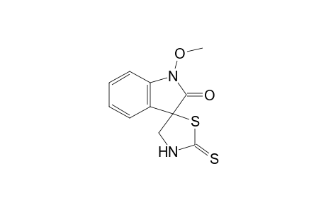 1-Methoxy-2'-thioxo-spiro[3H-indole-3,5'-thiazolidin]-2(1H)-one