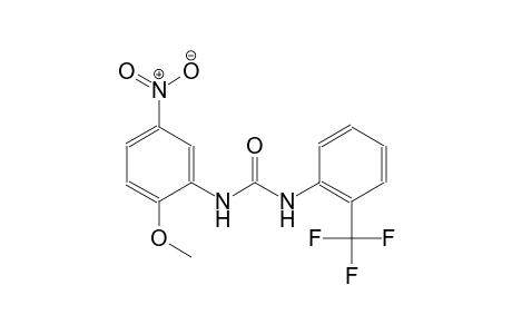 N-(2-methoxy-5-nitrophenyl)-N'-[2-(trifluoromethyl)phenyl]urea