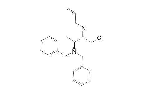 (-)-(2S)-(Z)-N,N-Dibenzyl-3-(allylimino)-4-chlorobutan-2-amine