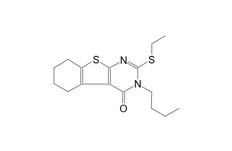 benzo[4,5]thieno[2,3-d]pyrimidin-4(3H)-one, 3-butyl-2-(ethylthio)-5,6,7,8-tetrahydro-