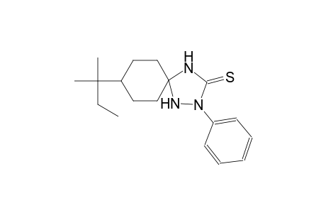 8-(1,1-Dimethyl-propyl)-2-phenyl-1,2,4-triaza-spiro[4.5]decane-3-thione