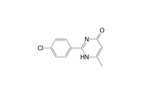 4(3H)-Pyrimidinone, 2-(p-chlorophenyl)-6-methyl-