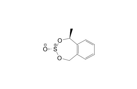 TRANS-4-METHYL-5,6-BENZO-2-OXO-1,3,2-DIOXATHIEPIN;(CONFORMER-1)