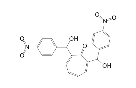 2,7-Bis(.alpha.-hydroxy-4-nitrobenzyl)tropone isomer