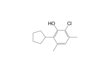 2-Chloro-6-cyclopentyl-3,5-xylenol