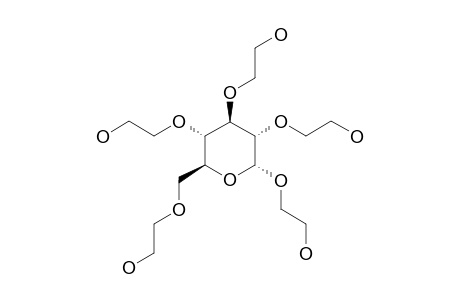 (2-HYDROXY-ETHYL)-2,3,4,6-TETRA-O-(2-HYDROXY-ETHYL)-ALPHA-D-GLUCOPYRANOSIDE