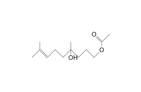 1-Acetoxy-4,8-dimethyl-7-nonen-4-ol