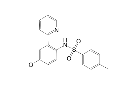N-{4-Methoxy-2-(pyridin-2-yl)phenyl}-4-methylbenzenesulfonamide