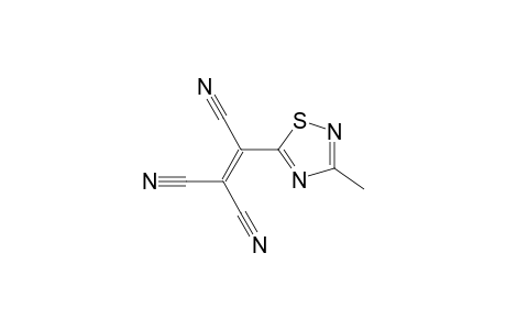 2-(3-Methyl-1,2,4-thiadiazol-5-yl)-1,1,2-ethenetricarbonitrile
