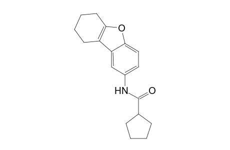 Cyclopentanecarboxamide, N-(6,7,8,9-tetrahydrobenzo[b]benzofuran-2-yl)-
