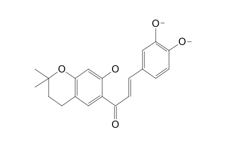 1-(7-HYDROXY-2,2-DIMETHYL-CHROMAN-6-YL)-3-(3,4-DIMETHOXYPHENYL)-PROP-2-EN-1-ONE