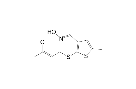 2-(3'-chloro-3'-methylallylthio)-3-hydroxyimino-5-methylthiophene