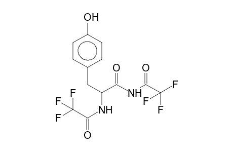3-(4-Hydroxy-phenyl)-N-trifluoroacetyl-2-(2,2,2-trifluoro-acetylamino)-propionamide
