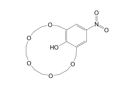 19-Nitro-3,6,9,12,15-pentaoxabicyclo[15.3.1]heneicosa-1(21),17,19-triene-21-ol
