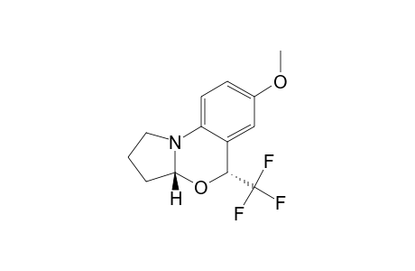 TRANS-5-(TRIFLUOROMETHYL)-1,2,3,3A-TETRAHYDRO-7-METHOXY-5H-PYRROLO-[1.2-A]-[3.1]-BENZOXAZINE