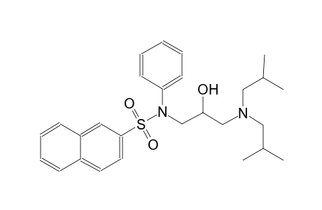 2-naphthalenesulfonamide, N-[3-[bis(2-methylpropyl)amino]-2-hydroxypropyl]-N-phenyl-