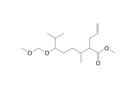 Methyl 6-(methoxymethoxy)-3,7-dimethyl-2-(2'-propenyl)octanoate
