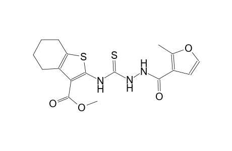 methyl 2-({[2-(2-methyl-3-furoyl)hydrazino]carbothioyl}amino)-4,5,6,7-tetrahydro-1-benzothiophene-3-carboxylate