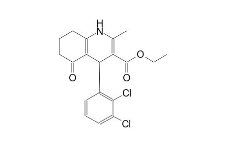 ethyl 4-(2,3-dichlorophenyl)-2-methyl-5-oxo-1,4,5,6,7,8-hexahydro-3-quinolinecarboxylate