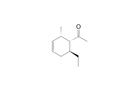 1-(rel-(1R,2S,6S)-6-ethyl-2-methylcyclohex-3-enyl)ethan-1-one