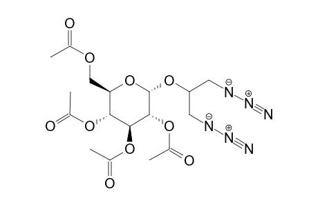 (1,3-Diazido-prop-2-yl)-2,3,4,6-tetra-O-acetyl-a-d-glucopyranoside