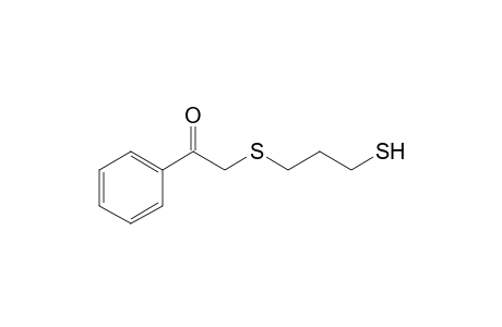1-Phenyl-2-[(3-sulfanylpropyl)sulfanyl]ethan-1-one