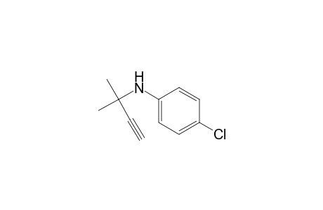 4-Chloro-N-(1',1'-Dimethyl-2'-propynyl)aniline
