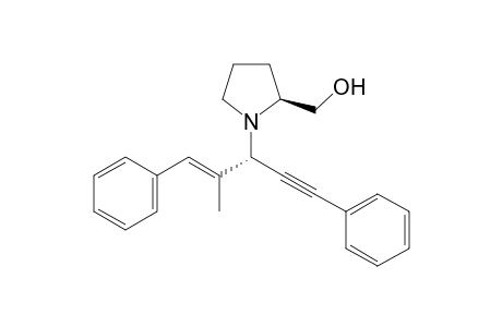 ((S)-1-((S,E)-2-Methyl-1,5-diphenylpent-1-en-4-yn-3-yl)pyrrolidin-2-yl)methanol