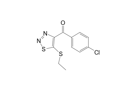4-(4-Chlorobenzoyl)-5-ethylthio-1,2,3-thiadiazole