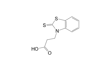 3(2H)-Benzothiazolepropanoic acid, 2-thioxo-