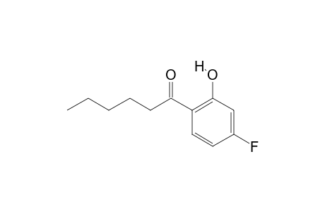1-(4-fluoro-2-hydroxyphenyl)hexan-1-one