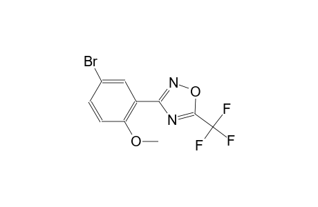1,2,4-Oxadiazole, 3-(5-bromo-2-methoxyphenyl)-5-trifluoromethyl-
