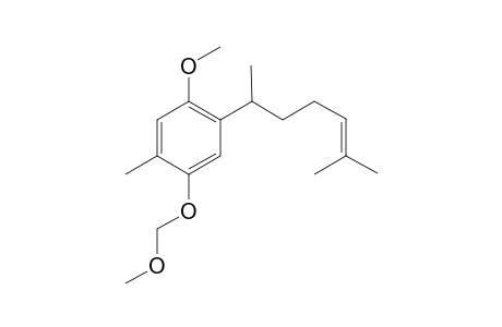 p-Curcuhydroquinone - 1-O-methyl ether - (methoxymethyl) ether