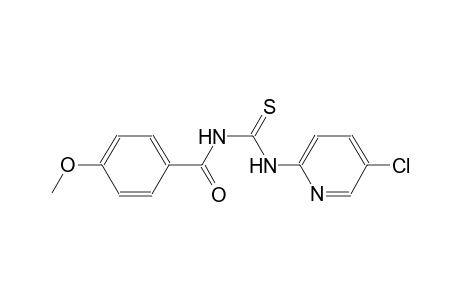 thiourea, N-(5-chloro-2-pyridinyl)-N'-(4-methoxybenzoyl)-