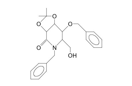 N,4-O-Dibenzyl-2,3-O-isopropylidene-L-mannono-D-lactam