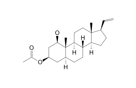 SCLEROSTEROID-L;5-ALPHA-PREGN-20-EN-1-BETA,3-BETA-DIOL-3-ACETATE