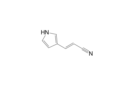(E)-3-(1H-Pyrrol-3-yl)prop-2-enenitrile